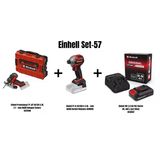 Einhell Set-57(Einhell Professional Tp-Jst 18/135 Li Bl S-F Akülü Dekupaj Testere+Einhell Tp-Cı 18/250-C Li Bl Akülü Darbeli Vidalama+Einhell 18V 2,5 Ah Pxc Starter Kit, Akü & Şarj Cihazı)