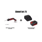 Einhell Set-73(Einhell Te-Ap 18/13 Li Akülü Kılıç Testere+Einhell 18V 4,0 Ah Pxc Starter Kit, Akü & Şarj Cihazı)