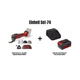 Einhell Set-74(einhell Tp-mg 18 Li Bl Akülü Raspalama Makinesi+einhell 18v 4,0 Ah Pxc Starter Kit, Akü ve Şarj Cihazı)