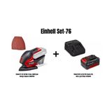 Einhell Set-76(Einhell Te-Os 18/150 Li Akülü Çok Amaçlı Zımpara+Einhell 18V 4,0 Ah Pxc Starter Kit, Akü & Şarj Cihazı)