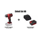 Einhell Set-80(einhell Te-ha 18 Li Akülü Sıcak Hava Tabancası+einhell 18v 4,0 Ah Pxc Starter Kit, Akü ve Şarj Cihazı)