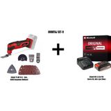 Einhell Set-9 (Einhell Tc-Mg 18 Li Akülü Raspalama Makinesi+Einhell 18V 2,5 Ah Pxc Starter Kit, Akü & Şarj Cihazı)