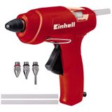 Einhell Silikon Mum Tabancası TC-GG 30 4522170 | Maks. 195 °C | 300 saniyede ısınır | mekanik besleme | standart, düz ve uzatma nozulları | 3 adet tutkal çubuğu