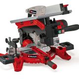 Einhell Tablalı Gönye Testere TE-MS 216 T (1500 W, max. 55 mm x 120 mm kesme derinliği/genişliği, Ø 216 mm testere bıçağı, lazer, masa testere fonksiyonu) - 4300335