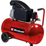Einhell TC-AC 270/50/8 kompresör (maksimum 8 bar, 1,8 kW, emiş gücü 270 l/dk, 50 litre tank, entegre boşaltma vidası, manometre, hızlı bağlantı)
