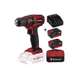 Einhell TC-CD 18/35 Li Akülü Matkap + 2x4 Ah StarterKit + Bez Çanta