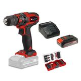 Einhell TC-CD 18/35 Li Vidalama + 2.5 Ah Akü + Şarj Cihazı + 28 Parça Bits Uç Seti