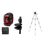Einhell TC-LL 2 G, Çapraz Çizgi Lazer + Einhell Tripod 37-110 cm