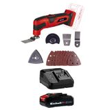 Einhell TC-MG 18 Li, Akülü Raspalama Makinesi Seti (2,5 Ah Akü ve Şarj Cihazı Dahildir)