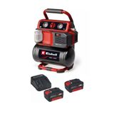 Einhell Te-Ac 18/75 Li Of 2X4.0ah Akülü Kompresör
