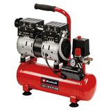 Einhell TE-AC 6 Silent Kompresör 6 lt Hava Hacmi 8 bar Basınç Düşük Gürültü ile 0,75 hp Motor Gücü