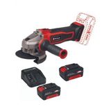Einhell Te-Ag 18/115 Li - 18V 3Ah Çift Akülü Avuç Taşlama Makinesi