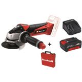 Einhell Te-Ag 18/115 Li Akülü Avuç Taşlama + 4.0 Ah Starter Kit + Çanta