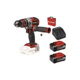 Einhell Te-Cd 18 Li-İ Bl Akülü Darbeli Matkap Vidalama + 2X 5.2 Ah Plus Starter Kit + Çanta
