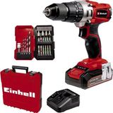 Einhell TE-CD 18/2 Li-I 18 V 2.5 Ah Akülü Darbeli Matkap+22 Parça Vidalama Set