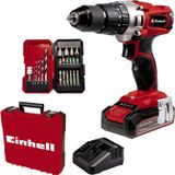 Einhell TE-CD 18/2 LI-İ 18 V 2.5 Ah Akülü Darbeli Matkap+22 Parça Vidalama Set