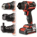 Einhell TE-CD 18/45 3X Li +22 1x2.0 Ah Akülü Vidalama Set
