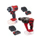 Einhell TE-CI 18 Bl Akülü Vidalama Makinesi + TE-HD 18 LI Akülü Matkap Set