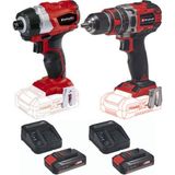 Einhell TE-CI 18 Bl Torklu Vidalama TE-CD 18/50 LI-I Bl 2x2.5 Ah Çift Akülü Kömürsüz Darbeli Matkap Set