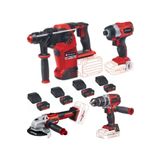 Einhell Te-Cı 18 Bl Vidalama Tp-Cd 18/60 Li-İ Bl Herocco 36/28 Axxio 125 Mm 4X4.0ah Kömürsüz Set