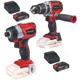 Einhell TE-CI 18 li BL Torklu Vidalama TP-CD 18/60 Li-i bl Darbeli Matkap 2x2.5ah Akülü Kömürsüz Set