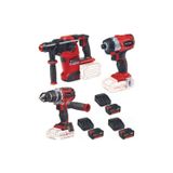Einhell Te-Cı 18 Li Bl Torklu Vidalama Tp-Cd 18/60 Li-I Bl Darbeli Matkap Herocco 36/28 36V Kırıcı Delici 3X4.0AH Akülü Kömürsüz Set