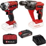 Einhell Te-Cı 18/1 Li Darbeli Vidalama + Te-Hd 18 Li Pnömatik Matkap + 2,5 Ah Starterkit +Bez Çanta