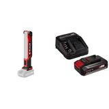 Einhell TE-CL 18/1000 S Li - Solo, Akülü Projektör + Einhell 18V 2,5 Ah PXC Starter Kit, Akü & Şarj Cihazı