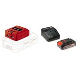 Einhell TE-CP 18 Li USB - Solo, Akülü Mobil USB Şarj Cihazı ve Einhell 18V 2,5 Ah PXC Starter Kit (Başlangıç Seti)