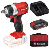 Einhell Te-Cw 18 Li Bl Akülü Darbeli Somun Sıkma + 2,5 Ah Starterkit + Bez Çanta