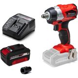 Einhell TE-CW 18 Li BL - Solo, Kömürsüz Akülü Darbeli Somun Sıkma ve Einhell 18V 4,0 Ah PXC Starter Kit (Başlangıç Seti)