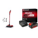 Einhell TE-FS 18 Li-Solo, Akülü Süpürge + Einhell 18V 4,0 Ah PXC Starter Kit, Akü & Şarj Cihazı