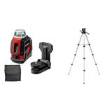 Einhell TE-LL 360 G, Çapraz Çizgi Lazer + Einhell Tripod 37-110 cm