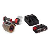 Einhell TP-BR 18/32 Li BL - Solo, Akülü Zımpara Rulosu + Einhell 18V 2,5 Ah PXC Starter Kit, Akü & Şarj Cihazı