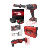 Einhell TP-CD 18/120 Li-i BL Akülü Drbl Vidalama+TE-AD 18Li Vidalama(4AhStarterKit,18Pcs Bits+Çanta)