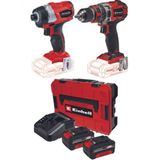 Einhell Tp-Cd 18/60 Li-I Bl Matkap Te-Ci 18 Li Bl Vidalama 2X4.0AH Akülü Kömürsüz Darbeli Profesyonel Set