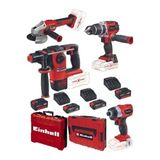 Einhell Tp-Cd 18/60 Li-İ Bl Matkap Te-Cı Bl Herocco 18 Axxio 18/115 Q Taşlama 2X4.0+2X2.5 Akülü Set