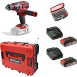 Einhell TP-CD 18/80 Li BL 2x2.5 Ah Akülü Darbesiz Matkap + 32 Parça Bits Uç