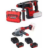 Einhell Tp-Hd 18/26 Li Bl Akülü Pnömatik Matkap Axxio 18/150 Avuç Taşlama 2X4.0ah Akülü Kömürsüz Set