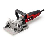 Einhell yassı dübel frezesi TE-BJ 900 (900 W, 20 mm freze derinliği, kademesiz açı/yükseklik ayarı, 6 kademeli derinlik ayarı, toz torbası, 100 mm freze bıçağı dahil)