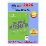 Eis Yayınları 2026 10.Sınıf Matematik %100 Yeni Müfredat Video Çözümlü Soru Bankası+Android Kalem