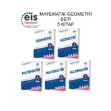 Eis Yayınları Eis YKS DAF Matematik-Geometri Set (5 Kitap) Yeni Mavi Seri Ders Anlatım Föyleri