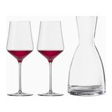 Eisch Germany Eısch Germany Sky Sensisplus Kırmızı Şarap Seti, 2 Kadeh + 1 Sürahi, Kristal Cam - Şeffaf