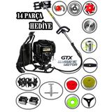 Eisenn Alman Black Eıs Rtx14 Pro Sırt Tırpan+ Akrobat Çapalama + Toprak Eşeleme 14 Parça Full Set