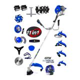 Eisenn Alman E-9900 11 İn 1 FULL Set Yan Tipi Benzinli Tırpan + Toprak Eşeleme + Akrobat Çapa Roket Başlık