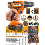 Eisenn Alman Teknoloji Tech Series 45 Kademe Torq 328 Wf 20 Ah Çift Akülü Seri Vidalama Matkap