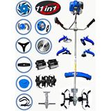 eısenn Eisenn İnterwerry 4x4 Magnatec Motor 11 İN 1 Yan Tipi 20 HPX Benzinli Motorlu Ot Çalı Çim Biçme Tırpanı Mega Set Hediyeli