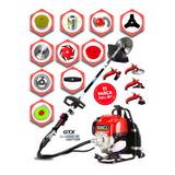 EISEnn German 11 In 1 Otomatic Şanzuman X-torq Dc Motor Turbo Benzinli Sırt Tipi Ot Biçme Tırpan