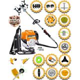 EISENN German 14 In 1 Es-701 Magnatec Motor Sırt Tipi Tırpan Toprak Eşeleme Aparatı Akrobat Çapa Aparatı