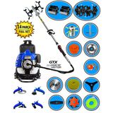 Eisenn German 14 In 1 Full Set Esx-900 Turbo Sırt Tipi Çim Ot Çalı Biçme Tırpanı Akrobat Çapa Aparatı